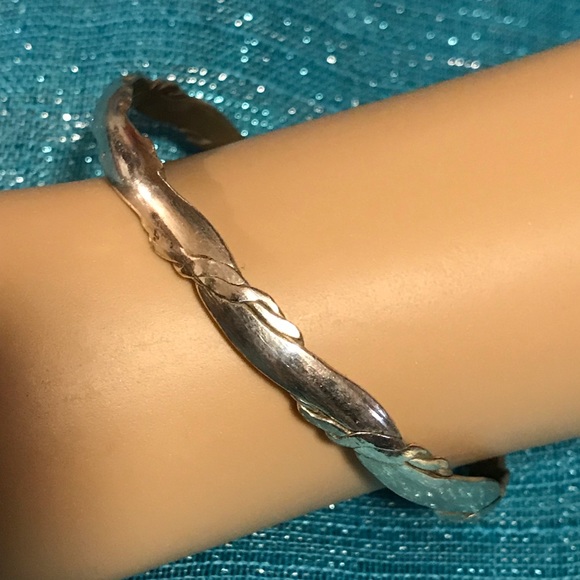 Jewelry - Heavy vintage sterling bracelet